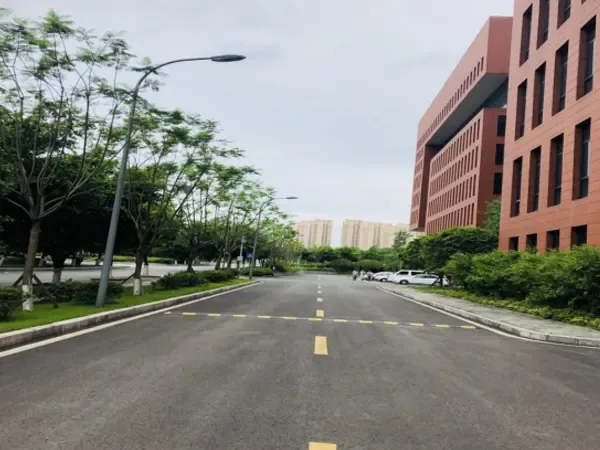 Industrial park exterior in Chongqing